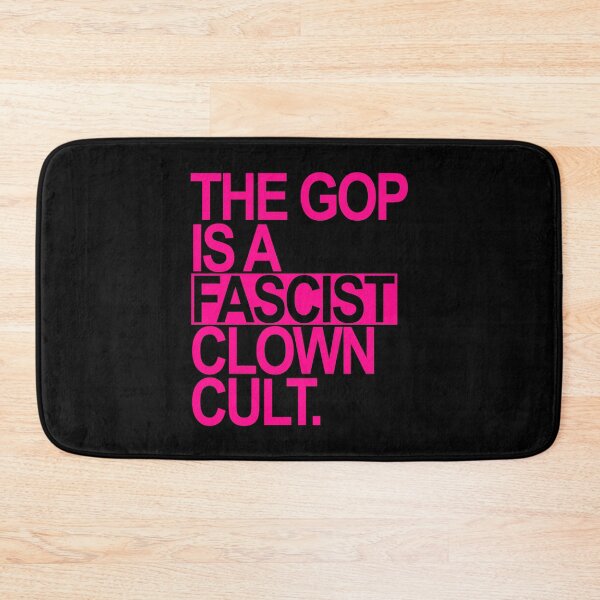 Item preview, The GOP is a FASCIST CLOWN Cult (hot pink 1) designed and sold by Thelittlelord.