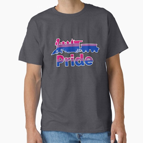 Bi Pride - Steam Train Classic T-Shirt