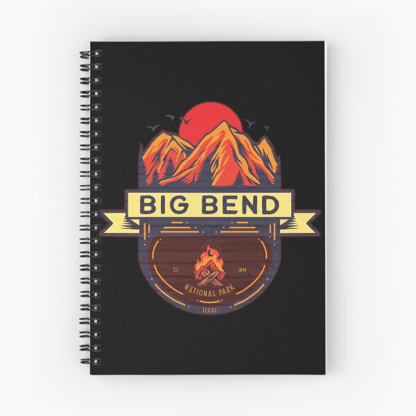 Item preview, Big Bend National Park Sun & Mountains designed and sold by JordanHolmes.