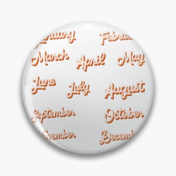 Item preview, months sticker pack designed and sold by stickers-packs.