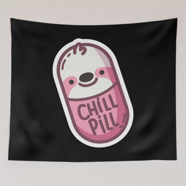 Item preview, cute chill pill sloth   designed and sold by ballardterry879.