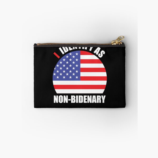 Item preview, I Identify As Non-Bidenary Funny Anti Biden Gift designed and sold by SharpThreadZ.