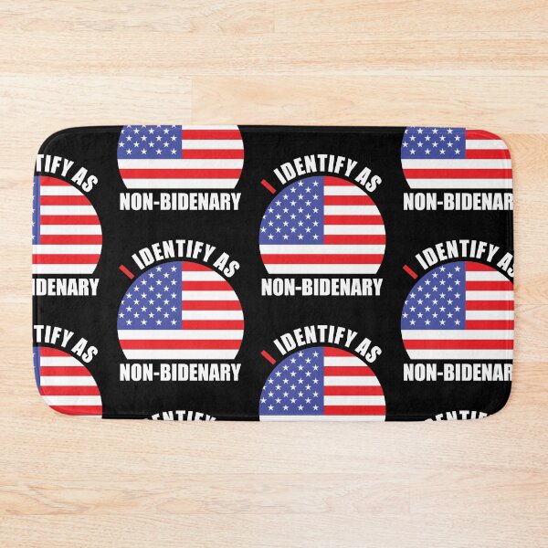 Item preview, I Identify As Non-Bidenary Funny Anti Biden Gift designed and sold by SharpThreadZ.