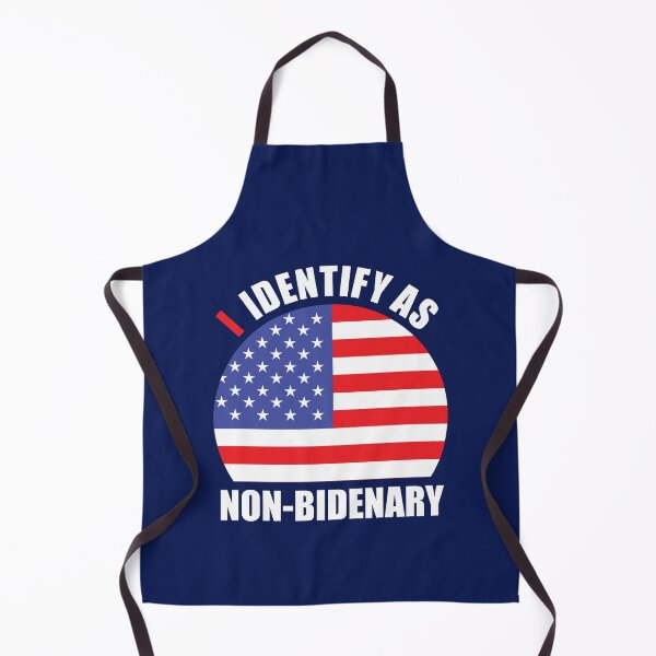 Item preview, I Identify As Non-Bidenary Funny Anti Biden Gift designed and sold by SharpThreadZ.