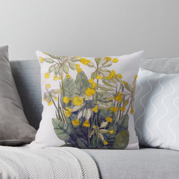 Item preview, Cowslips watercolour painting  designed and sold by esvb.