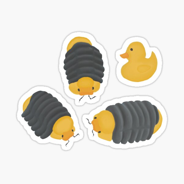Item preview, Rubber ducky isopods: The Meeting designed and sold by CordieDittus.