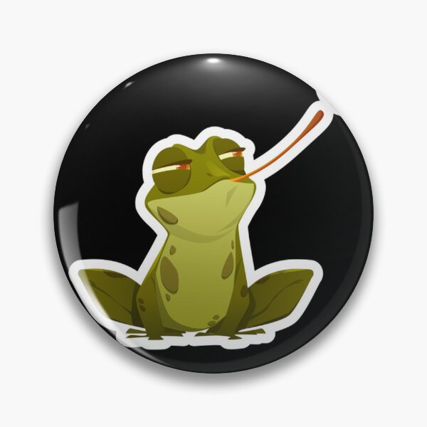 Item preview, cute frog catching fly   designed and sold by ballardterry879.