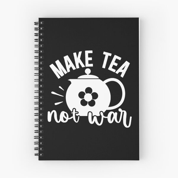 Item preview, Make Tea Not War Peaceful Pacifist Design designed and sold by ThisIsMugLife.