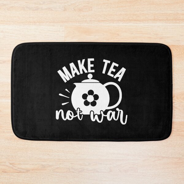 Item preview, Make Tea Not War Peaceful Pacifist Design designed and sold by ThisIsMugLife.