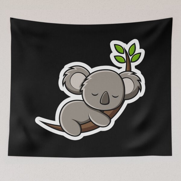 Item preview, cute koala sleeping   designed and sold by ballardterry879.