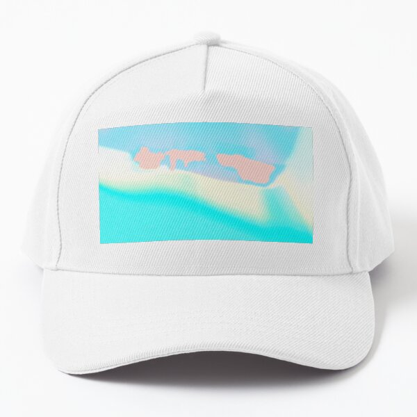 Pastel landscape Baseball Cap