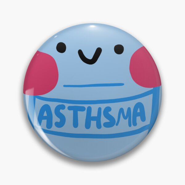 Item preview, Asthma Inhaler Awareness  designed and sold by Samantha MadeOfAtoms.