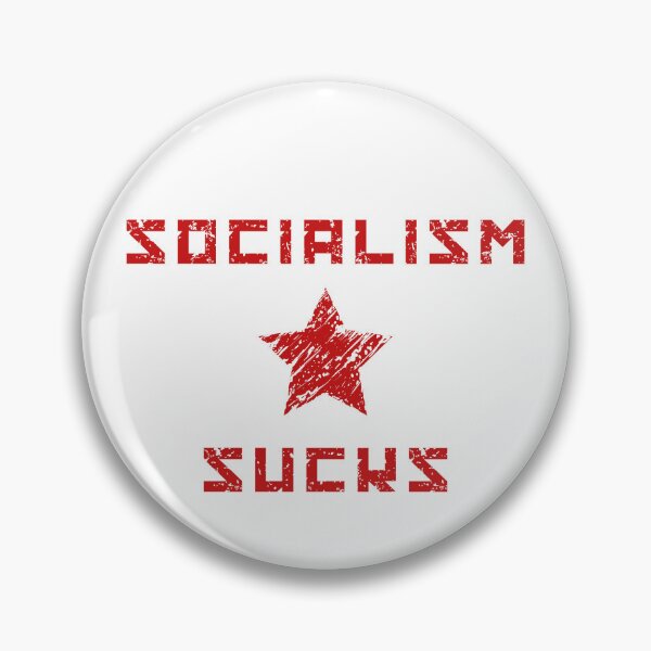 Item preview, Socialism Sucks T-shirt designed and sold by Liberty & Unicorns.