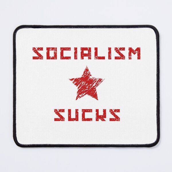 Item preview, Socialism Sucks T-shirt designed and sold by Liberty & Unicorns.