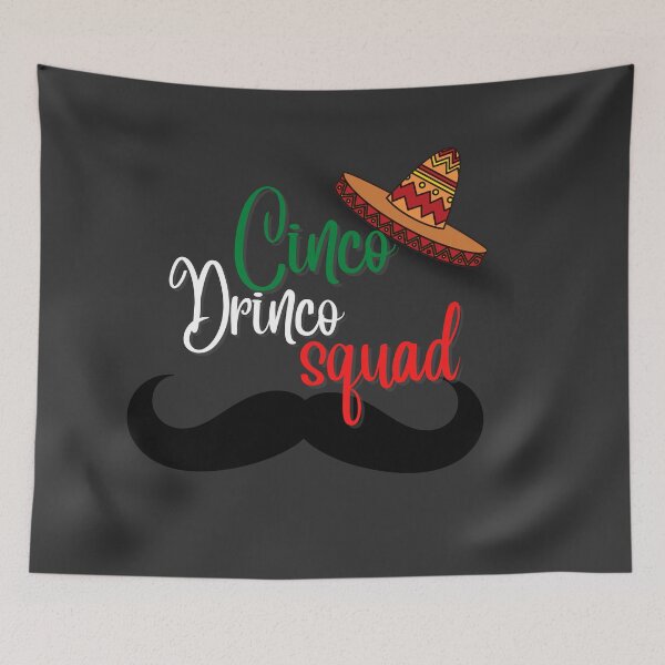 Item preview, FUNNY MAYO PARTY FIESTA DRINKING Cinco Drinko Squad  designed and sold by Bap-tiste.