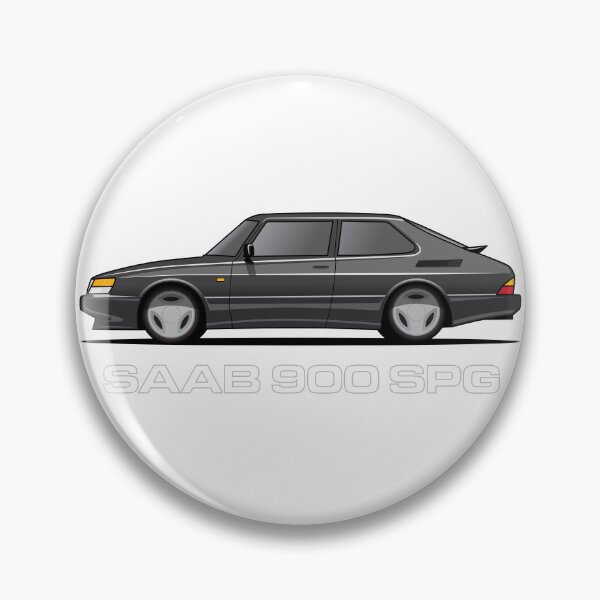 Item preview, Saab 900 SPG Aero Illustration Black designed and sold by blackdogshop.