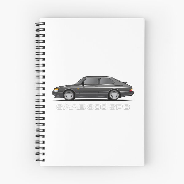 Item preview, Saab 900 SPG Aero Illustration Black designed and sold by blackdogshop.