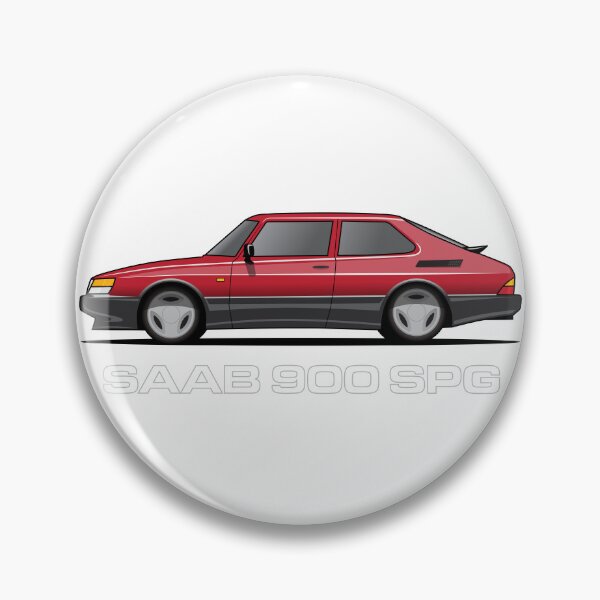 Item preview, Copy of Saab 900 SPG Aero Illustration Red designed and sold by blackdogshop.