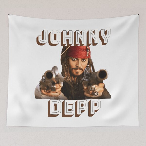 Item preview,  Johnny Depp: "A mega pint ?" designed and sold by Sayed1897.