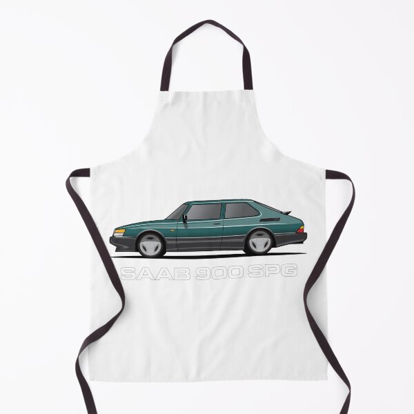 Item preview, Saab 900 SPG Aero Illustration Green designed and sold by blackdogshop.