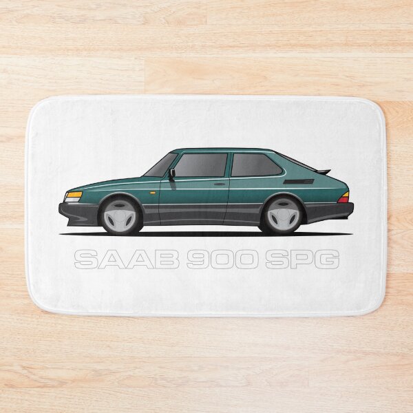 Item preview, Saab 900 SPG Aero Illustration Green designed and sold by blackdogshop.