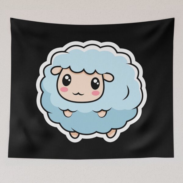 Aperçu de l'œuvre cute sheep créée et vendue par ballardterry879.