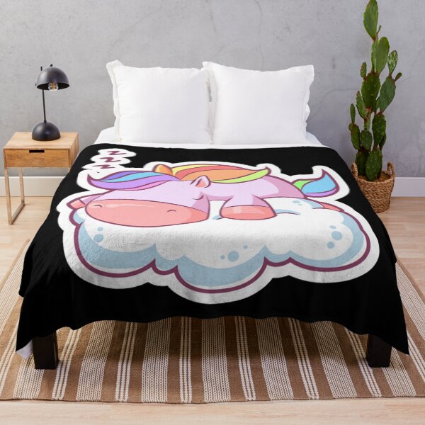 Item preview, cute sleeping unicorn   designed and sold by ballardterry879.