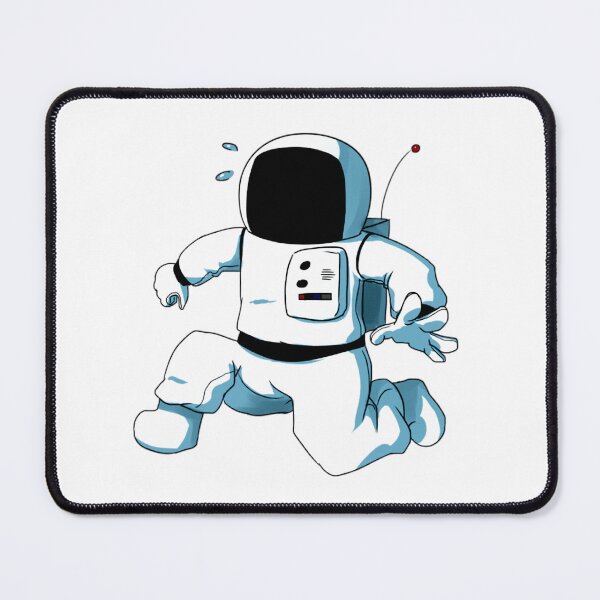 Item preview, funny astronaut running in space designed and sold by PrintLess-77.