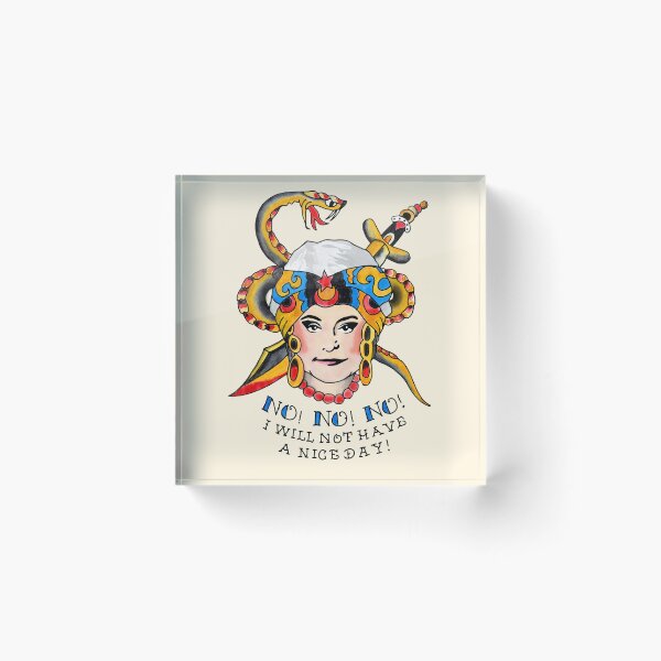 Item preview, Golden Girls Dorothy Zbornak Sailor Jerry Tattoo designed and sold by Gumshoe-Studio.