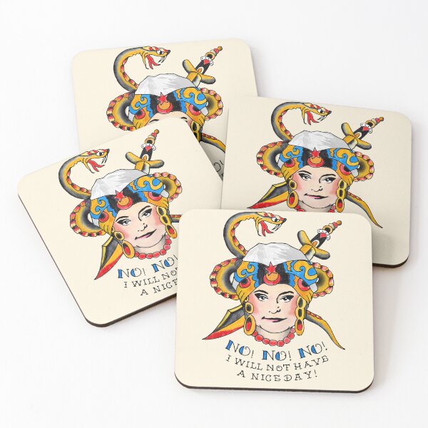Item preview, Golden Girls Dorothy Zbornak Sailor Jerry Tattoo designed and sold by Gumshoe-Studio.