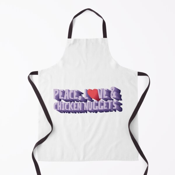 Item preview, Peace, Love And Chicken Nuggets designed and sold by Dufawa.
