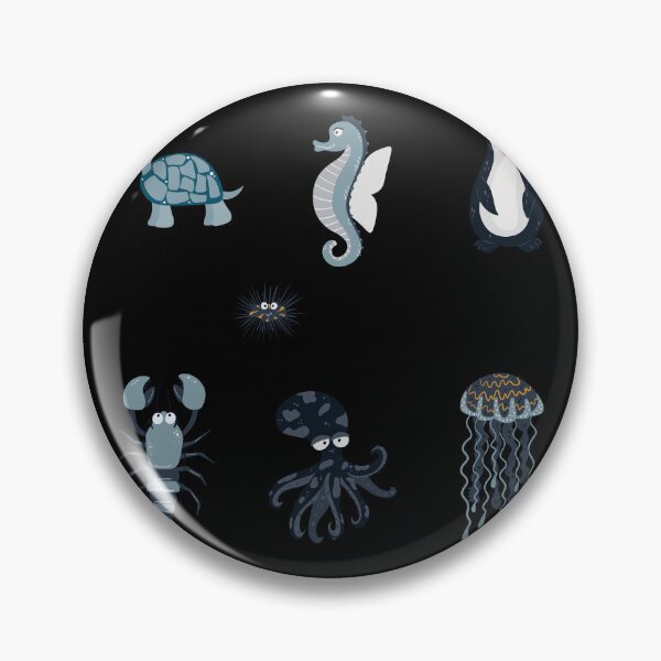 Item preview, sea animals sticker pack designed and sold by stickers-packs.