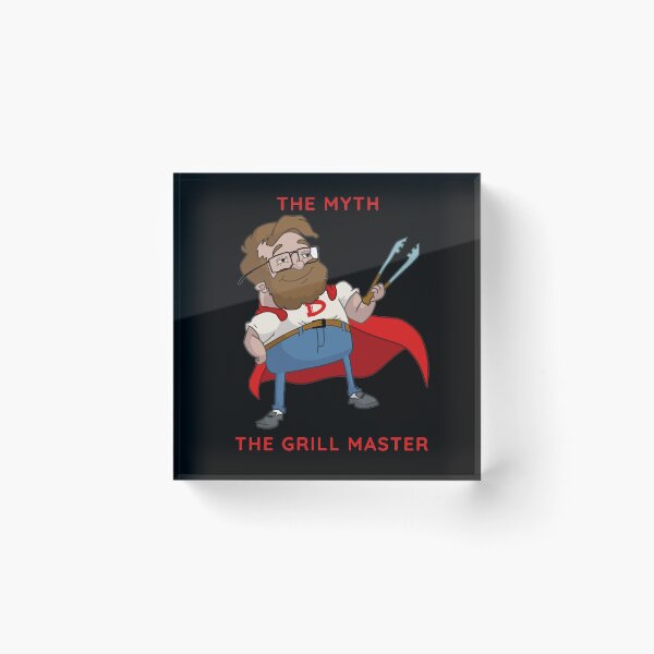 Item preview, Dad, the myth the grill master designed and sold by BAROY.