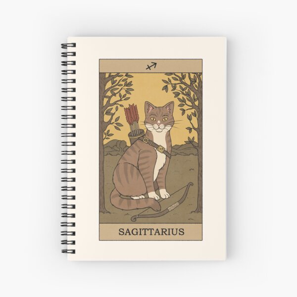 Mystical Cat Journal for Women and Men, Celestial Cat Notebook, Zodiac  Cat Journal Cute