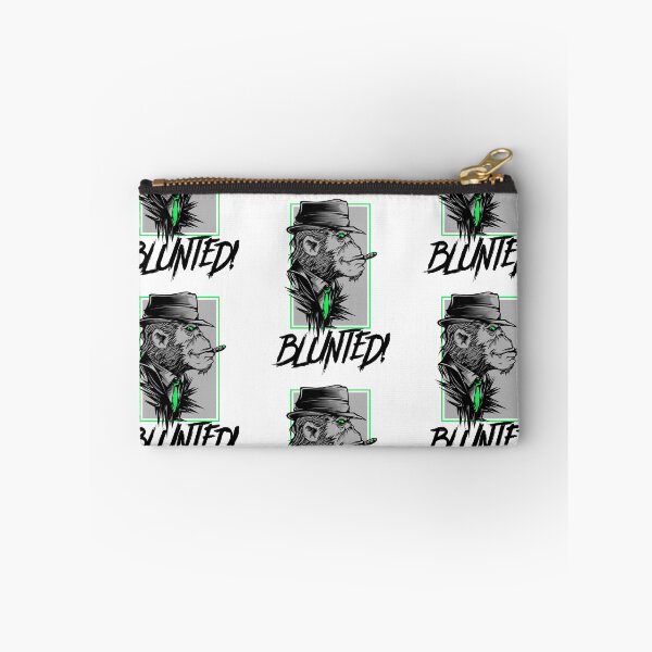 Item preview, Blunted-  Stoned Ape smoking a blunt-  420 Stoner Design  Green Accents designed and sold by YomeHayin.