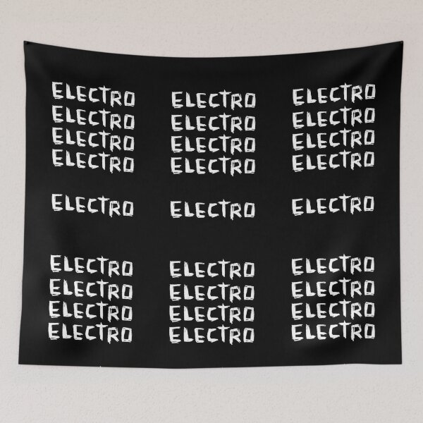 Item preview, ELECTRO for Electronic Music EDM designed and sold by badlydrawnbabe.