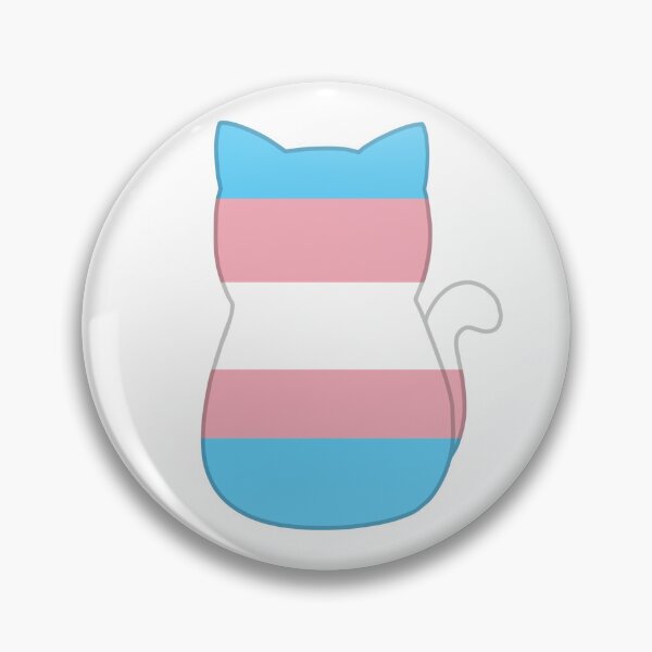 Item preview, Trans Pride Cat designed and sold by TeamCloverLeaf.