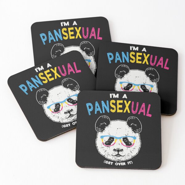 Artikelvorschau,  happy pride month lgbtq month 2022 I'm a Pansexual Get over it tee Panda entworfen und verkauft von ecomdesign.