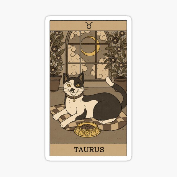 Item preview, Taurus Cat designed and sold by Thiago Corrêa.