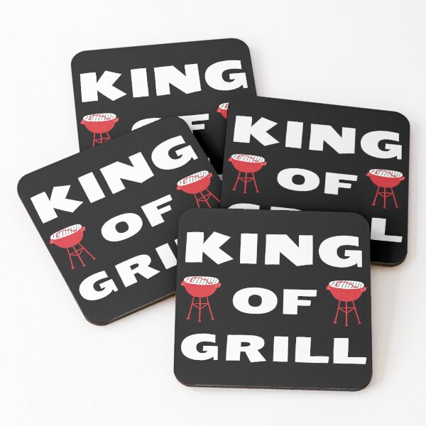 Item preview, king of grill bbq masters designed and sold by Randa Ranmania.