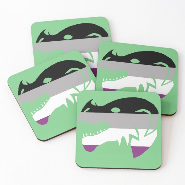 Artikelvorschau, Asexual Flag Dragon entworfen und verkauft von MischievousPuca.