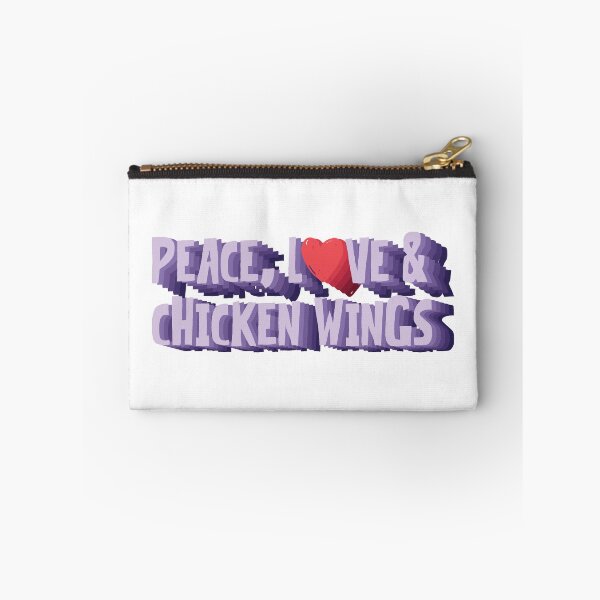 Item preview, Peace, Love And Chicken Wings designed and sold by Dufawa.