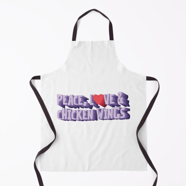 Item preview, Peace, Love And Chicken Wings designed and sold by Dufawa.