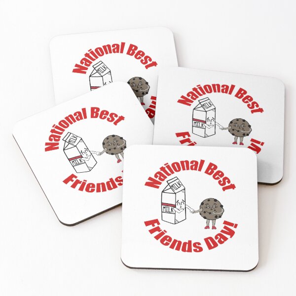Item preview, National Best Friends Day Milk and Cookies designed and sold by blakcirclegirl.