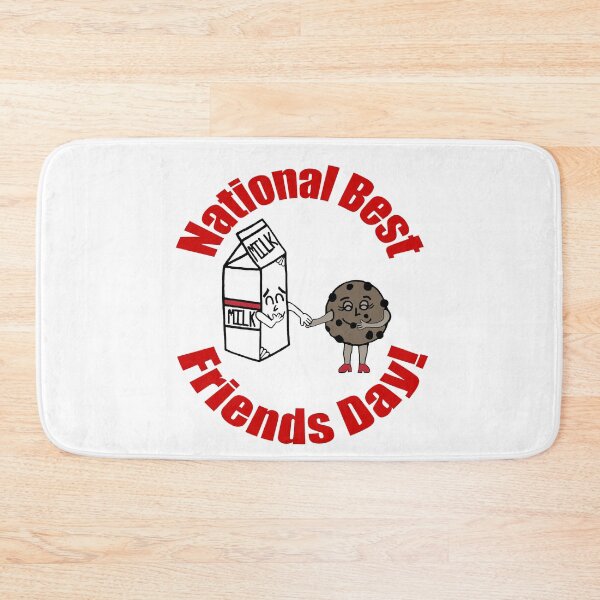 Item preview, National Best Friends Day Milk and Cookies designed and sold by blakcirclegirl.