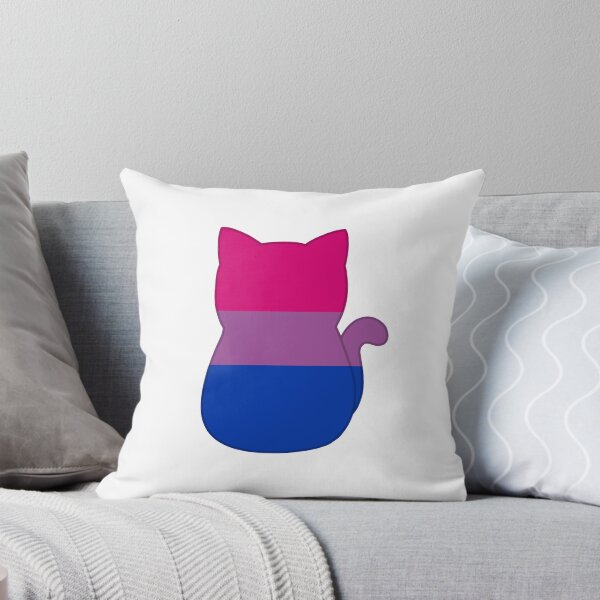 Aperçu de l'œuvre Bi Pride Cat créée et vendue par TeamCloverLeaf.