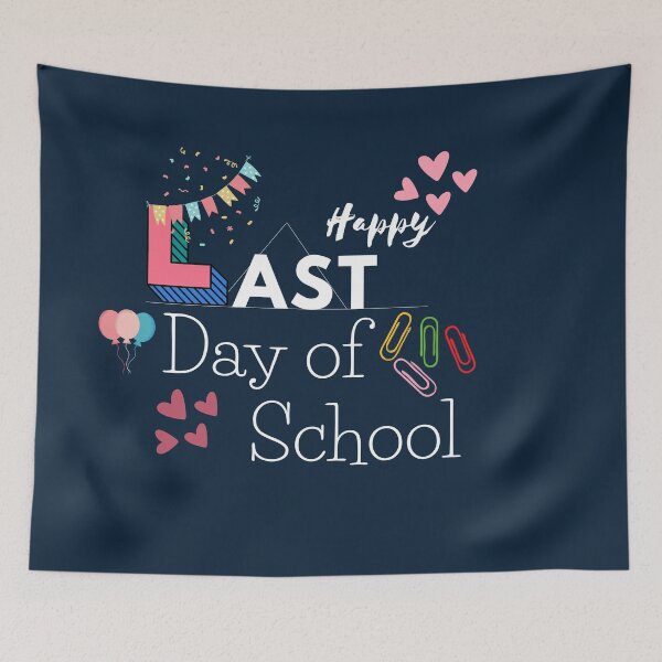 Item preview, Funny Happy Last Day Of School for youth Kids Teacher Student Graduation designed and sold by Bap-tiste.
