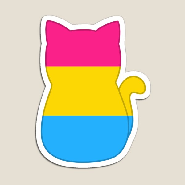 Aperçu de l'œuvre Pan Pride Cat créée et vendue par TeamCloverLeaf.