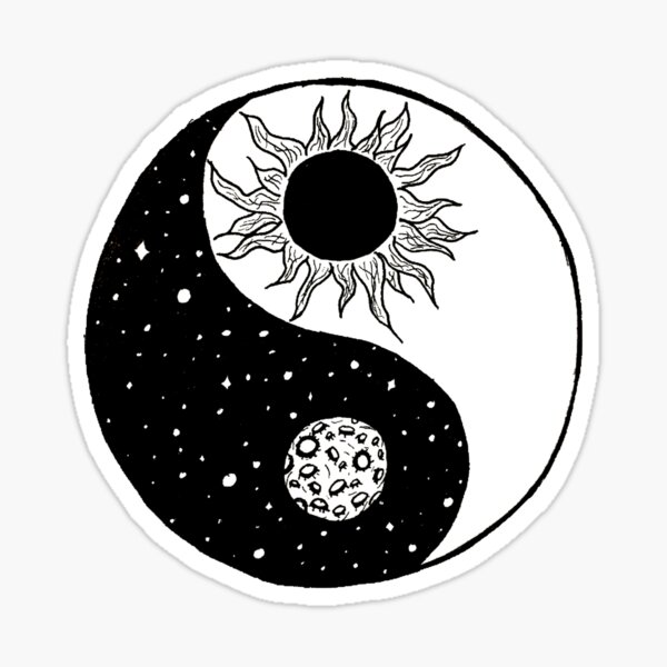 Download Yin Yang Stickers | Redbubble