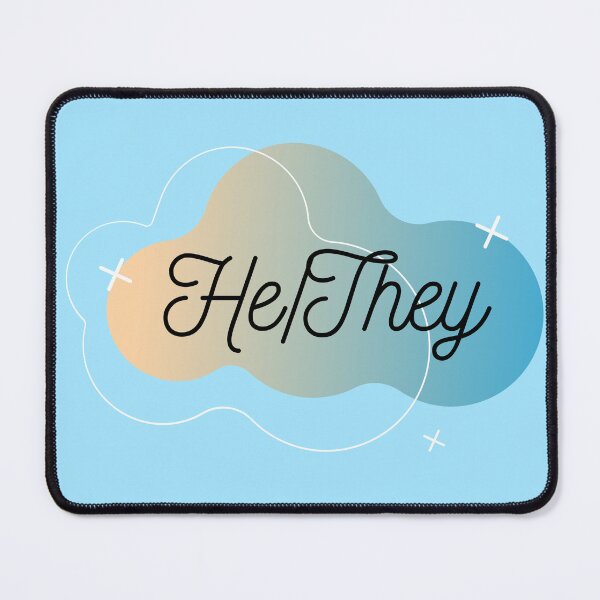 Item preview, He / They Pronoun designed and sold by Er3nDaegmorgan.